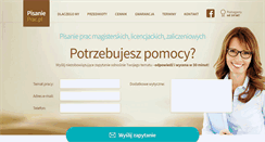 Desktop Screenshot of pisanieprac.pl